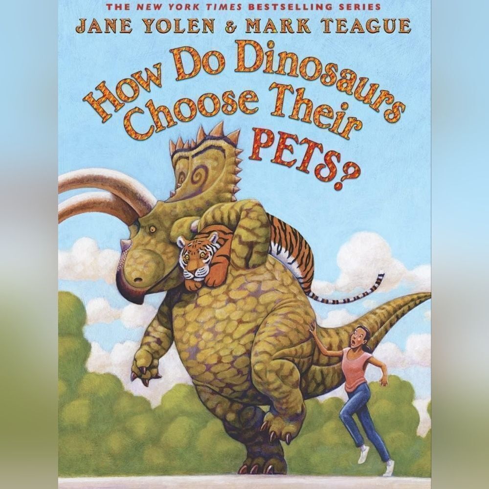 🔹️How Do Dinosaurs Choose Their Pets? Hardcover Book